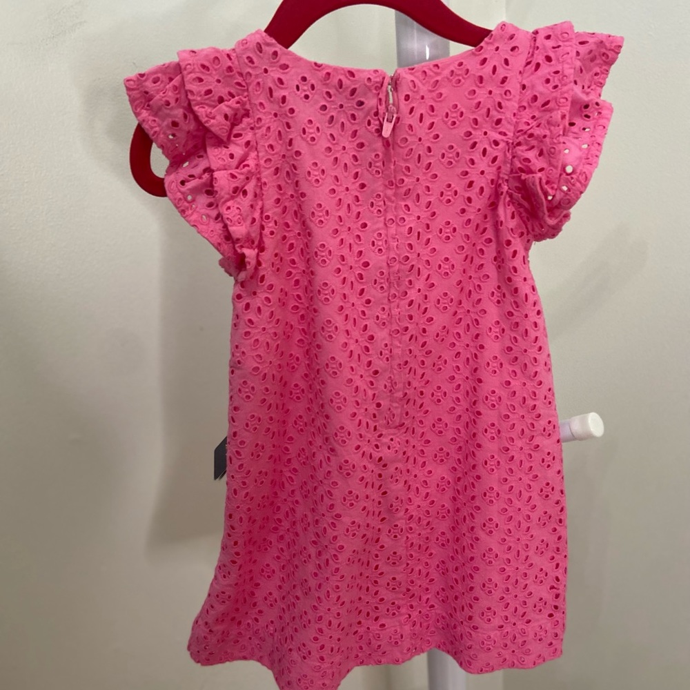 NWT Ralph Lauren Polo Toddler Girls Dress in Pink Size 2T - Picture 4 of 7
